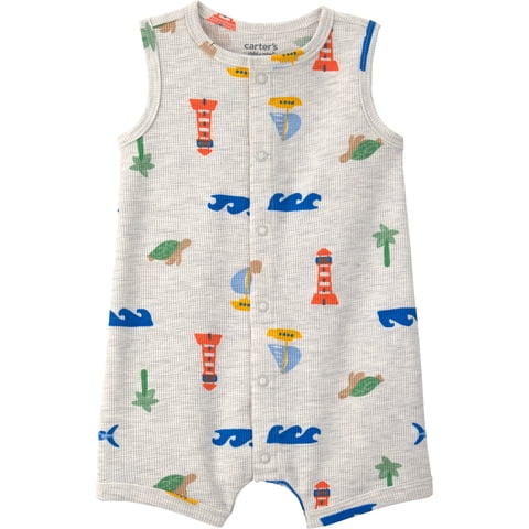 Carter's Child of Mine Baby Boy Romper, Sizes 0/3-24 Months