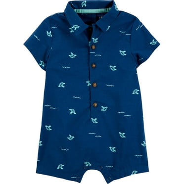 Carter's Child of Mine Baby Boy Romper, Sizes 0/3-24 Months