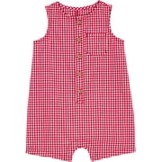 Carter's Child of Mine Patriotic Baby Boy Romper, Sizes 0/3-24 Months