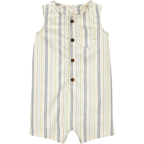 Carter's Child of Mine Baby Boy Romper, Sizes 0/3-24 Months