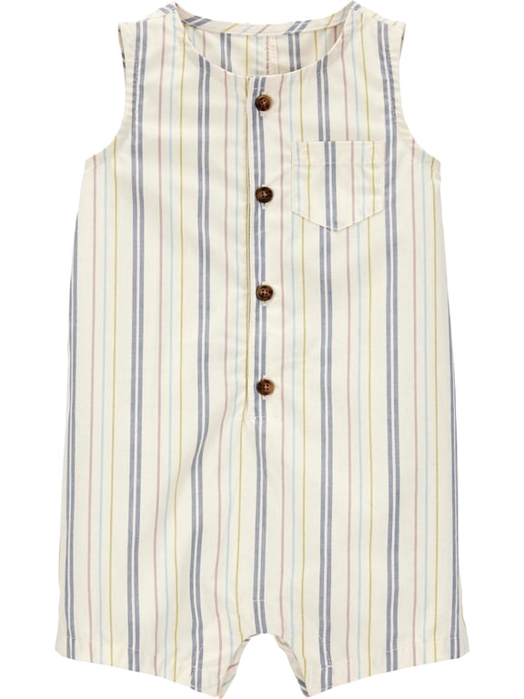 Baby Boy Romper, Sizes 0/3-24 Months