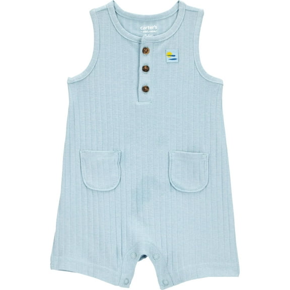 Carter's Child of Mine Baby Boy Romper, Sizes 0/3-24 Months
