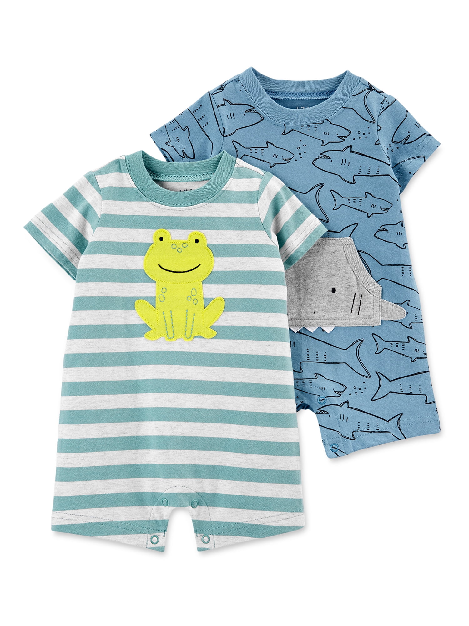 Simple Joys by Carter's Baby Boys' Rompers (Pack of 3)