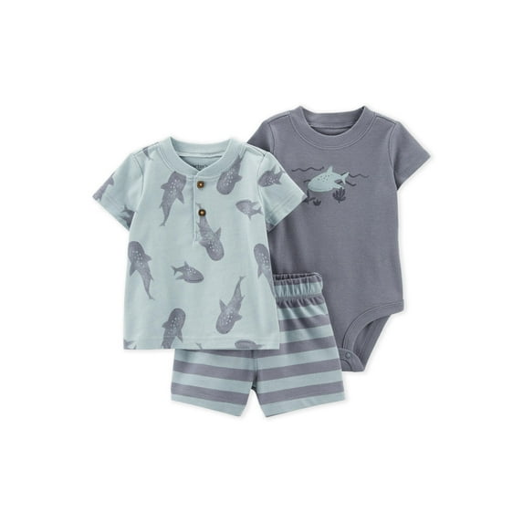 Carter's Child of Mine Baby Boy Shorts Outfit Set, Sizes 0-24M