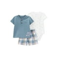 thumbnail image 1 of Carter's Child of Mine Baby Boy Shorts Outfit Set, Sizes 0-24M, 1 of 8