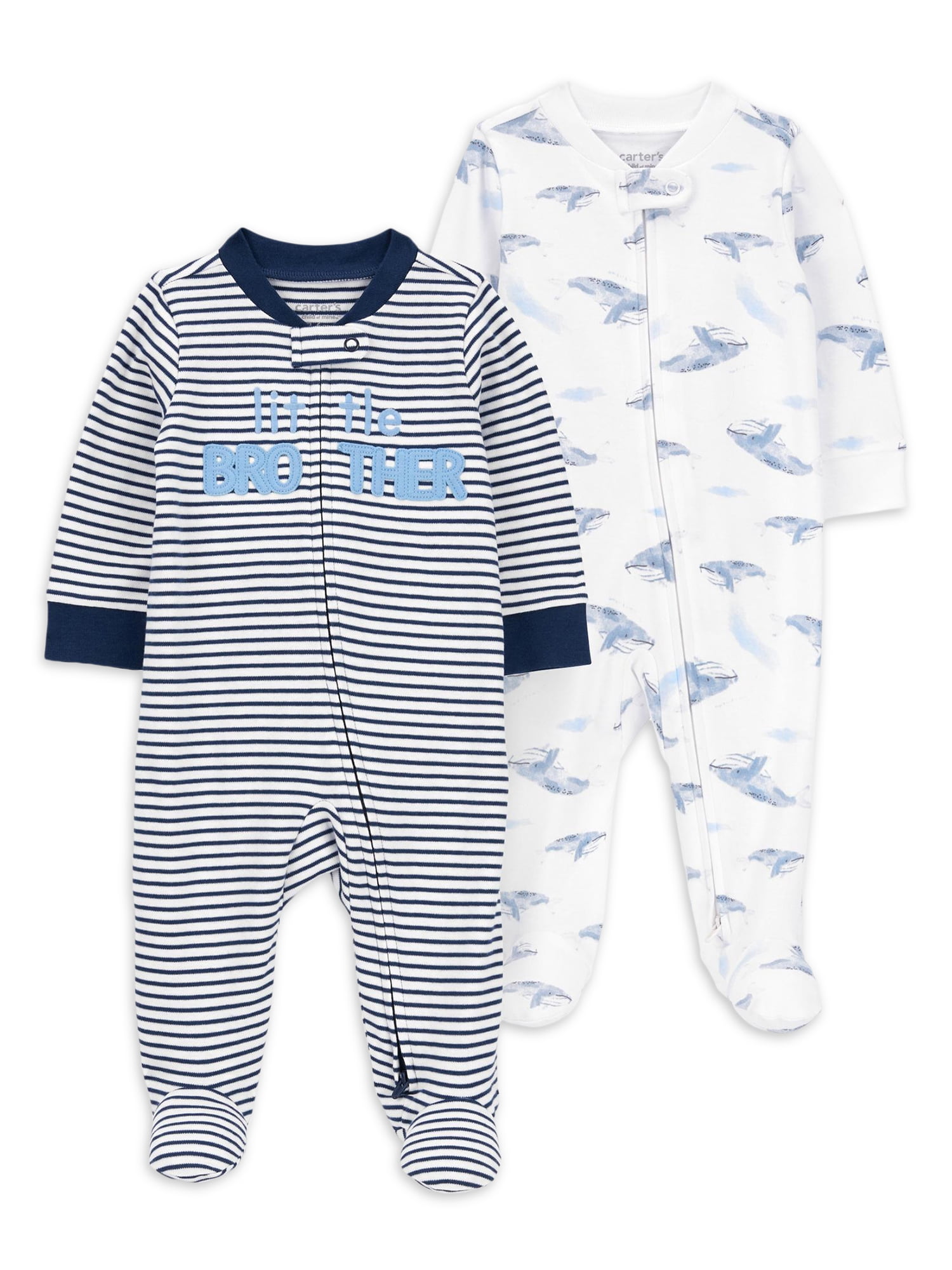 Carter s Child of Mine Baby Boy Sleep N Play One Piece Sizes Premie 6 9 Months