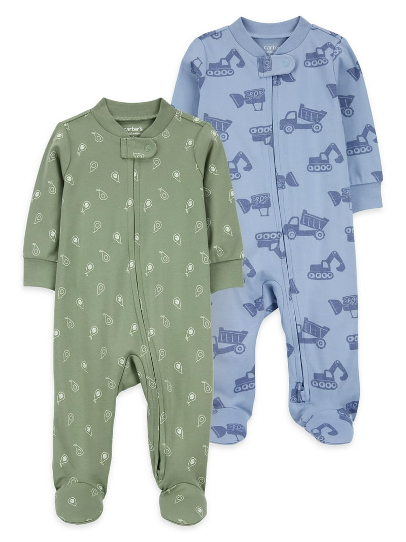 Carter's Child of Mine Baby Boy Sleep N Play, 2-Piece, Sizes