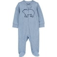 thumbnail image 1 of Carter's Child of Mine Baby Boy Sleep N Play, One-Piece, Sizes Preemie-6/9 Months, 1 of 5