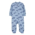 thumbnail image 1 of Carter's Child of Mine Baby Cotton One Piece Sleep N Play, Sizes Preemie-6/9 Months, 1 of 5