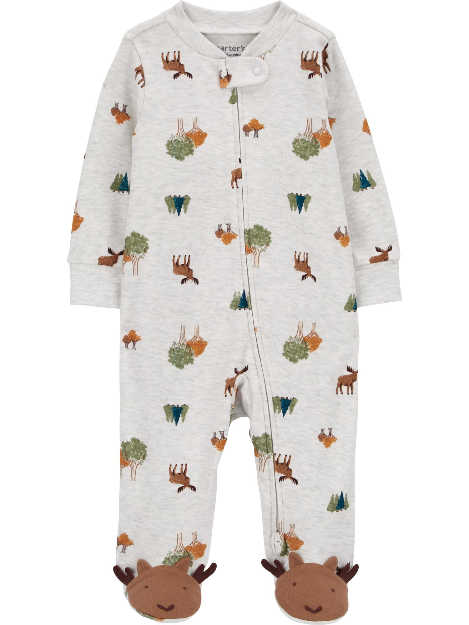 Carter s Child of Mine Baby Boy Sleep N Play One Piece Sizes Premie 6 9 Months