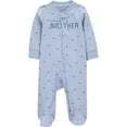 thumbnail image 1 of Carter's Child of Mine Baby Boy Sleep 'N Play, One-Piece, Sizes Premie-6/9 Months, 1 of 6