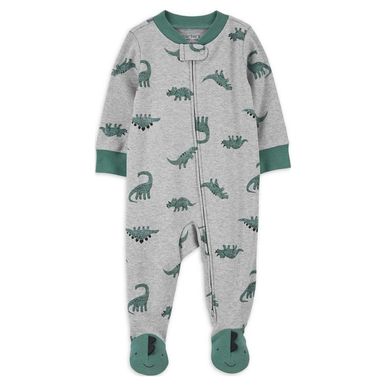 Carter s Child of Mine Baby Boy Sleep N Play Sizes Preemie 9M Walmart