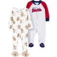 thumbnail image 1 of Carter's Child of Mine Baby Boy Sleep 'n Play, 2-Pack, Sizes Preemie-6/9 Months, 1 of 8