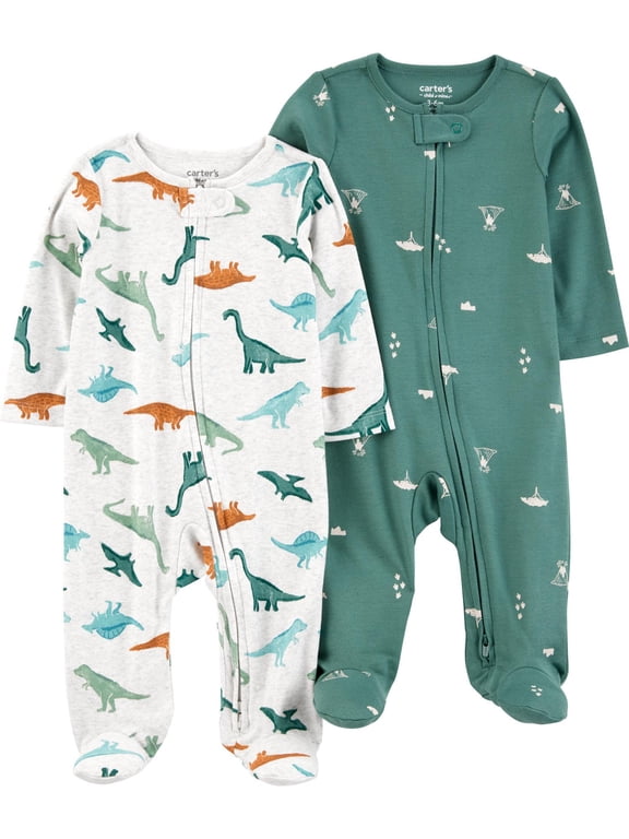 Grenouillère Bébé Prématuré Child Of Mine - Bleu Avec Pingouins, Polaire, Taille Jusqu'à 3.2 Kg