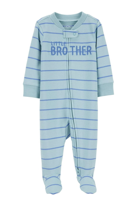 Baby Cotton One Piece Sleep N Play, Sizes Preemie-6/9 Months