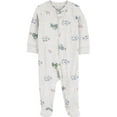 thumbnail image 1 of Carter's Child of Mine Baby One Piece Sleep N Play, Sizes Preemie-6/9 Months, 1 of 5
