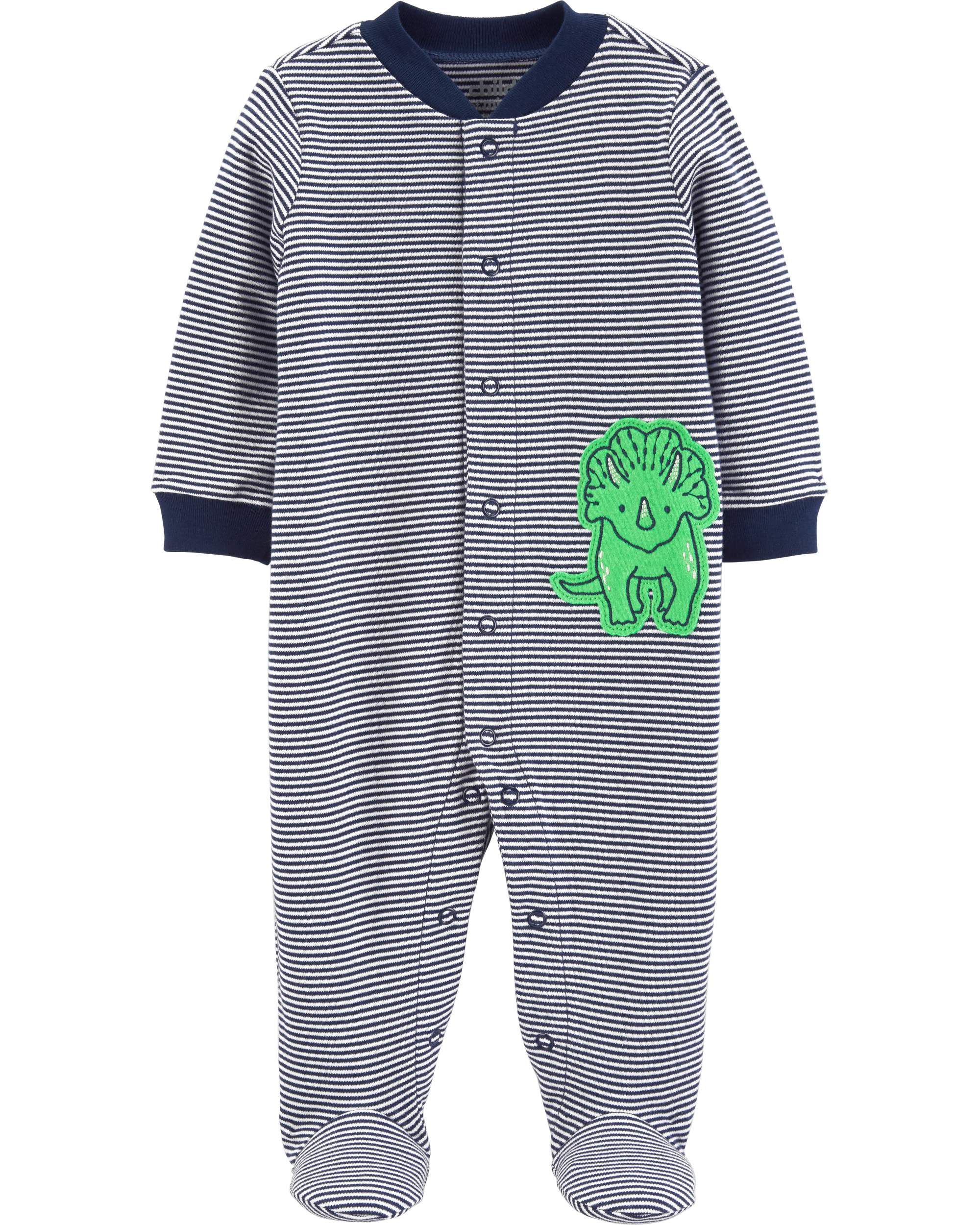 Carter's Child of Mine Baby Boy Snap-up Sleep 'N Play Pajamas - image 1 of 4