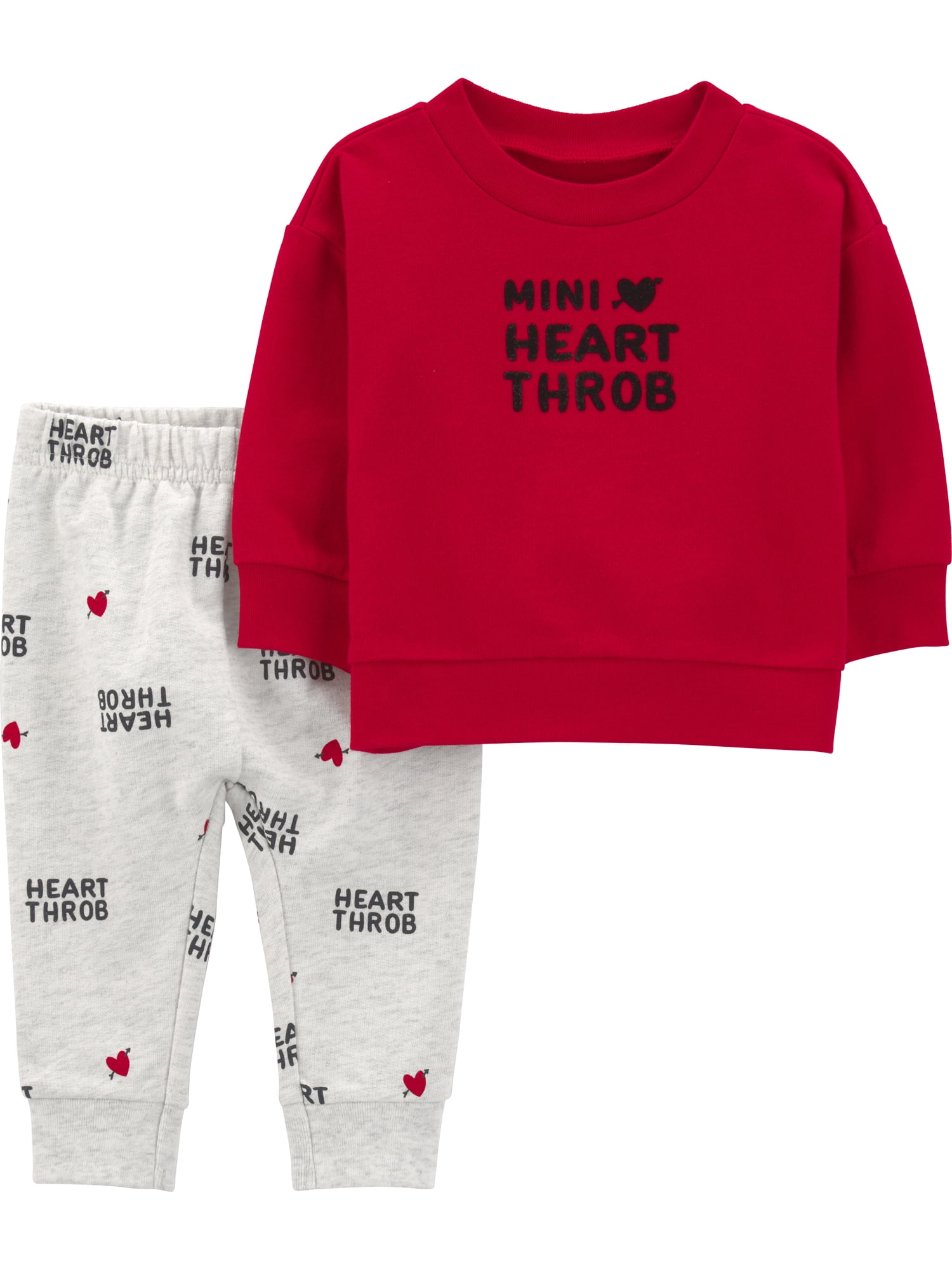 Carter's Child of Mine Baby Boy Valentine's Outfit Set, Sizes Newborn-12 Months