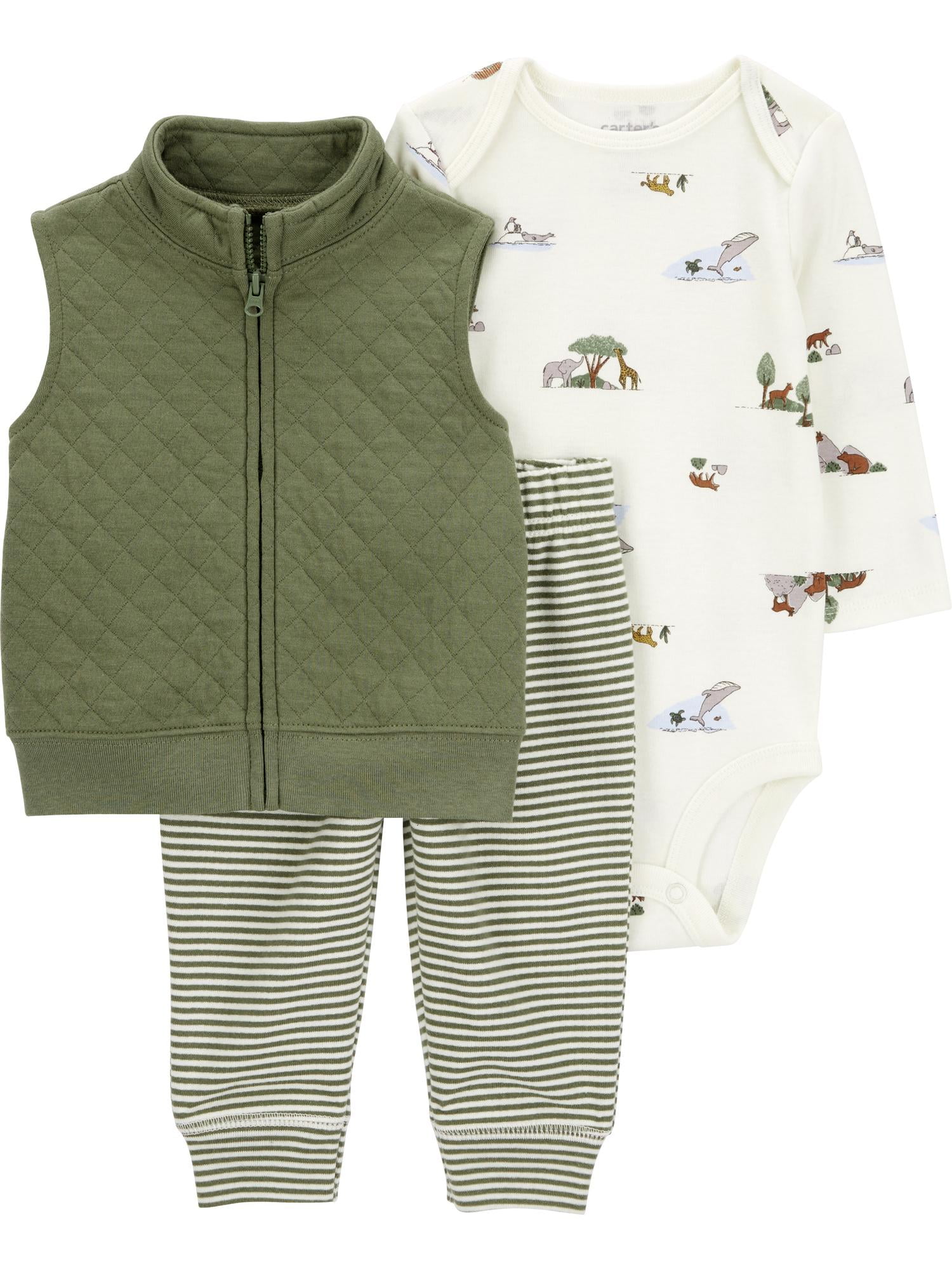 Baby boy vest set deals