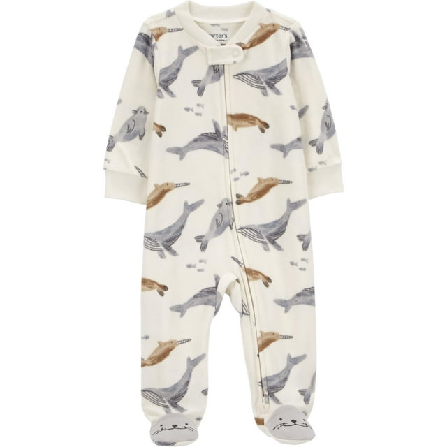 Carter's Child of Mine Baby Boy Sleep N Play, OnePiece, Sizes Preemie
