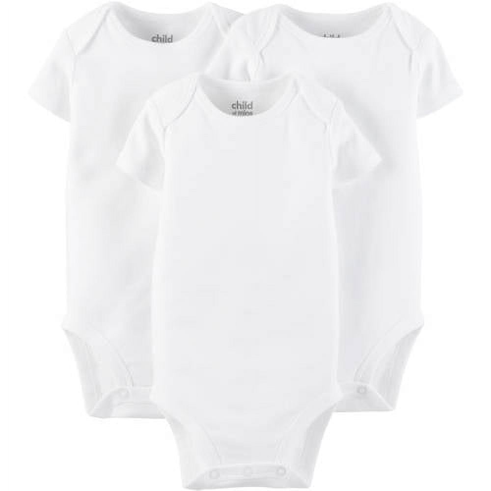 Carter's Child of Mine Baby Boy or Girl Gender Neutral White Short