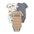 thumbnail image 1 of Carter's Child of Mine Baby Boys Safari Bodysuit, 3-Pack, Preemie-18 Months, 1 of 4