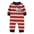 thumbnail image 1 of Carter's Child of Mine Baby Boys Sloth One Piece Pajamas, 1 of 1