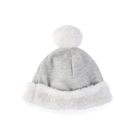 Carter's Child of Mine Baby Boys and Girl Knit Beanie with Faux Fur Trim