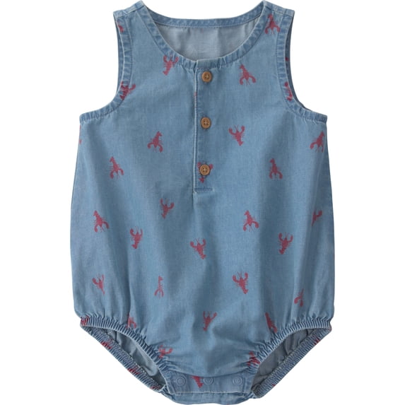 Carter's Child of Mine Patriotic Baby Bubble Bodysuit, Sizes 0/3-24 Months