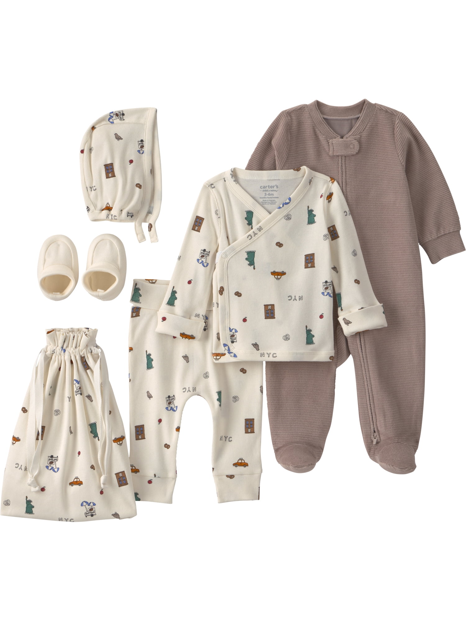 Carter's Child of Mine Baby Bundle Set, 5-Piece, Sizes Preemie-6/9 Months
