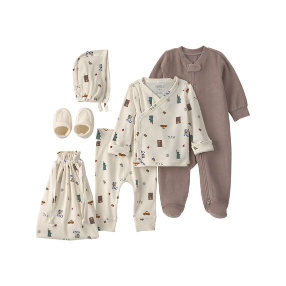 Carter's Child of Mine Baby Bundle Set, 5-Piece, Sizes Preemie-6/9 Months