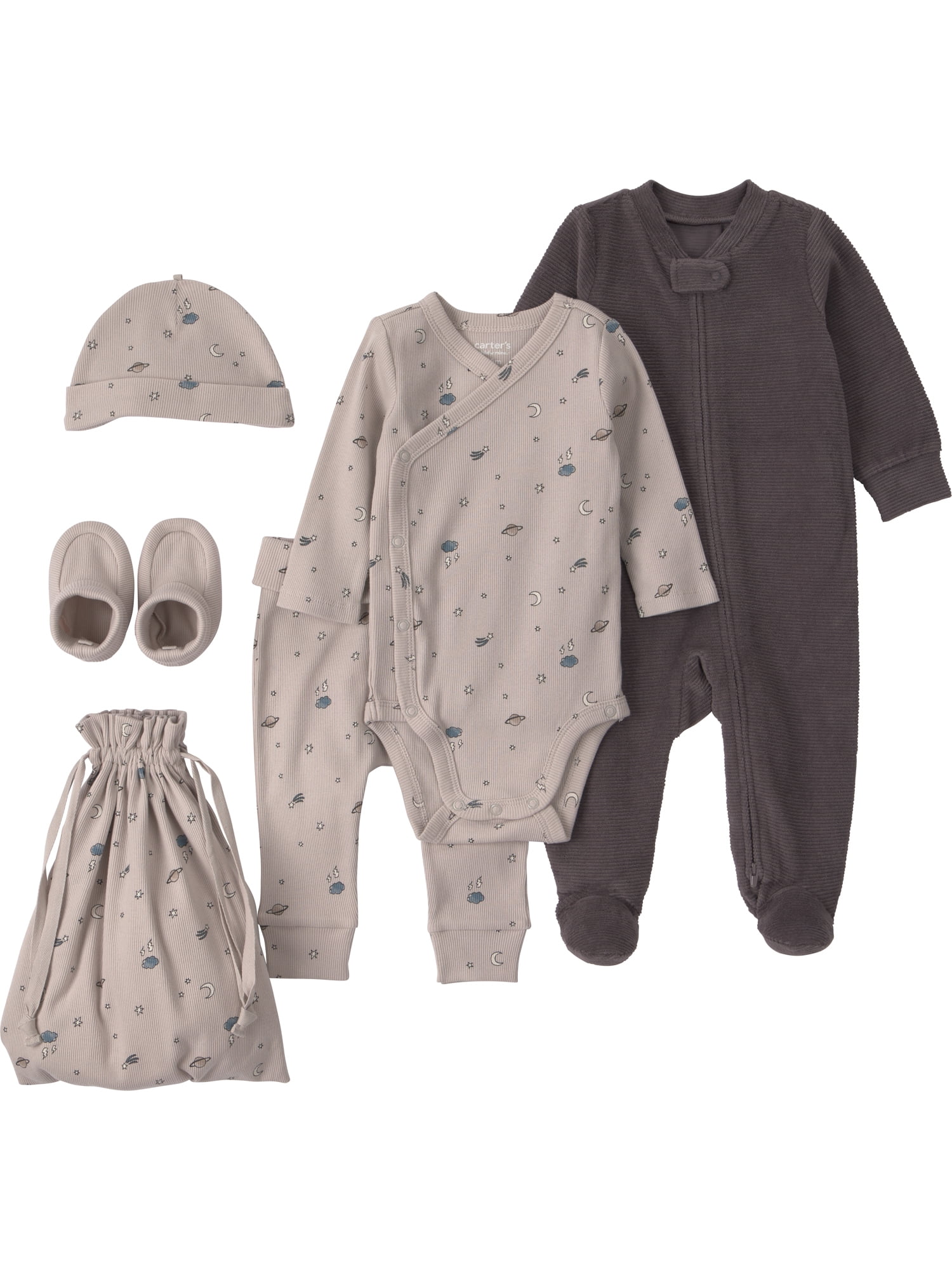 Carter's Child of Mine Baby Bundle Set, 5-Piece, Sizes Preemie-6/9 Months