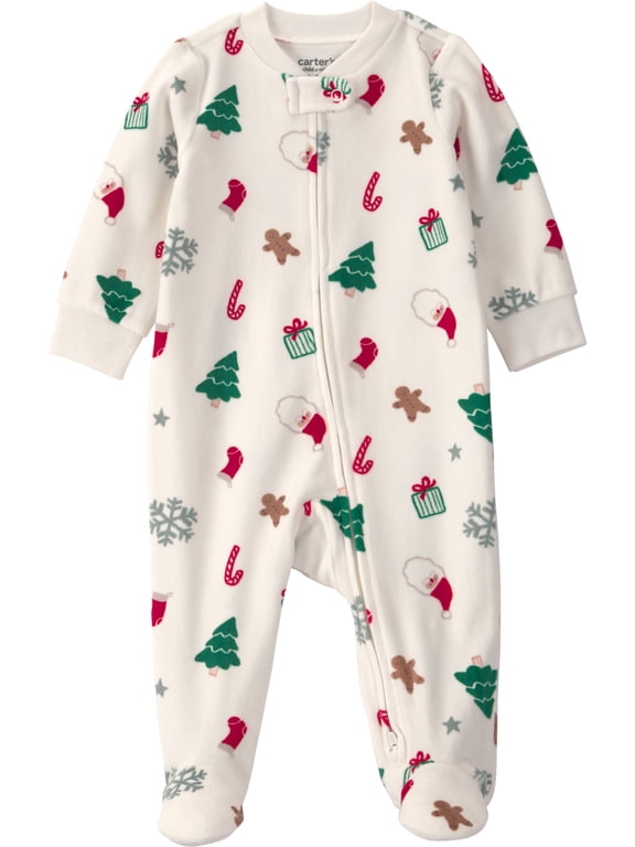 Baby Christmas Sleep 'N Play, One-Piece, Sizes Preemie-6/9 Months