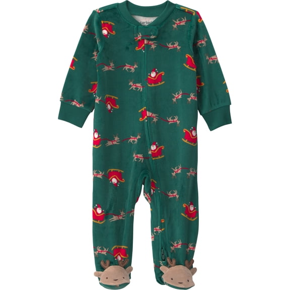 Carter's Child of Mine Baby Christmas Sleep 'N Play, One-Piece, Sizes Preemie-6/9 Months