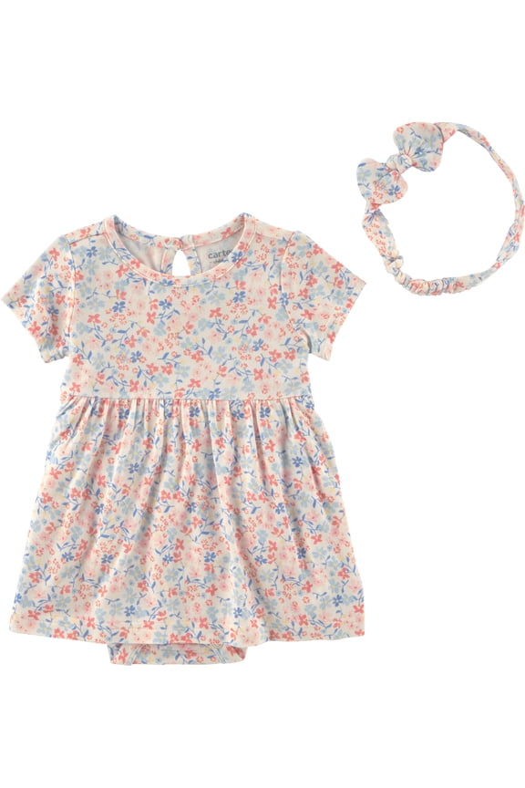 Baby ComfySoft Dress Set, 2-Piece, Sizes Preemie-6/9 Months