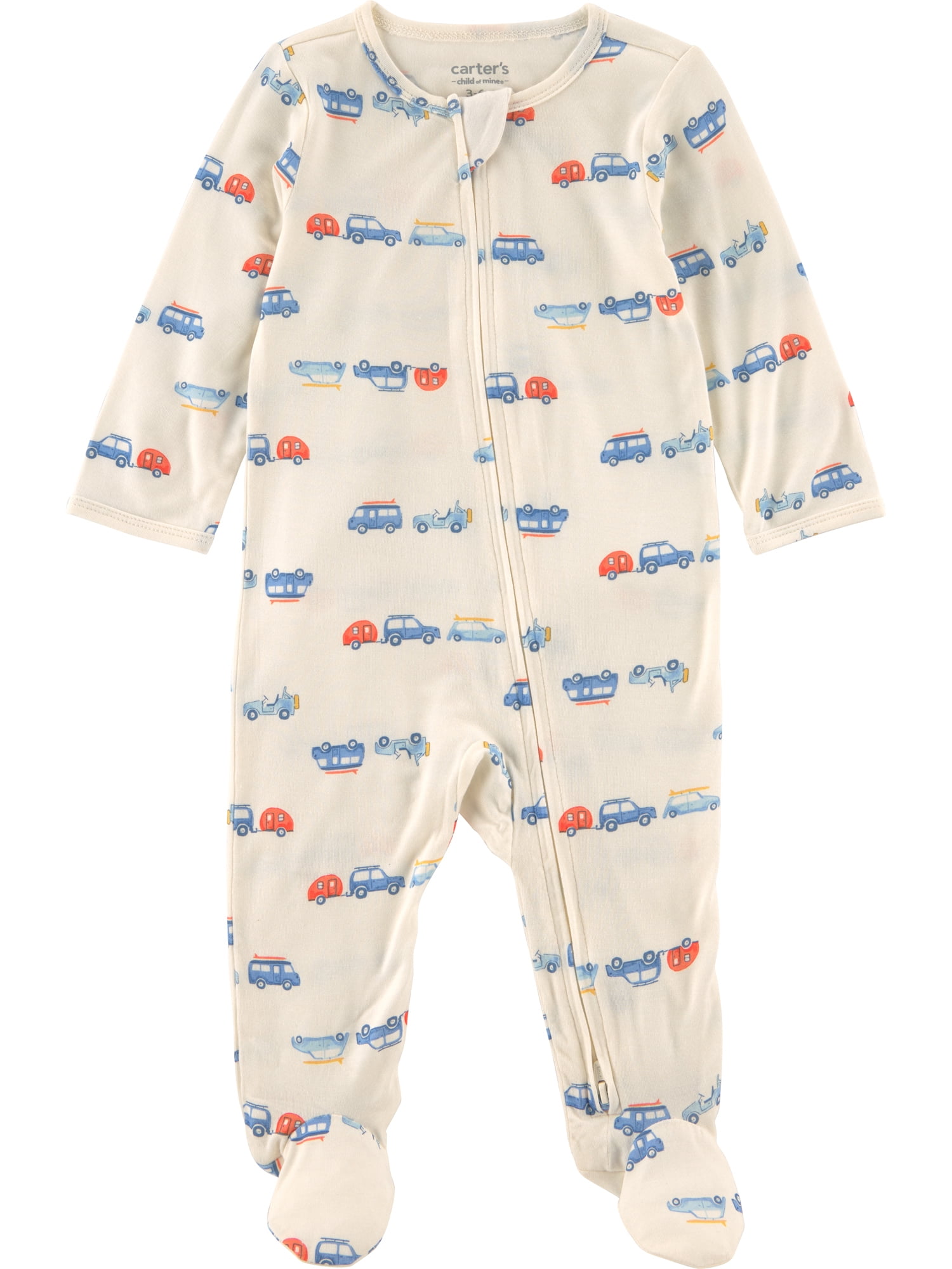 Carter's Child of Mine Baby ComfySoft Sleep 'N Play, Sizes Preemie-6/9 Months