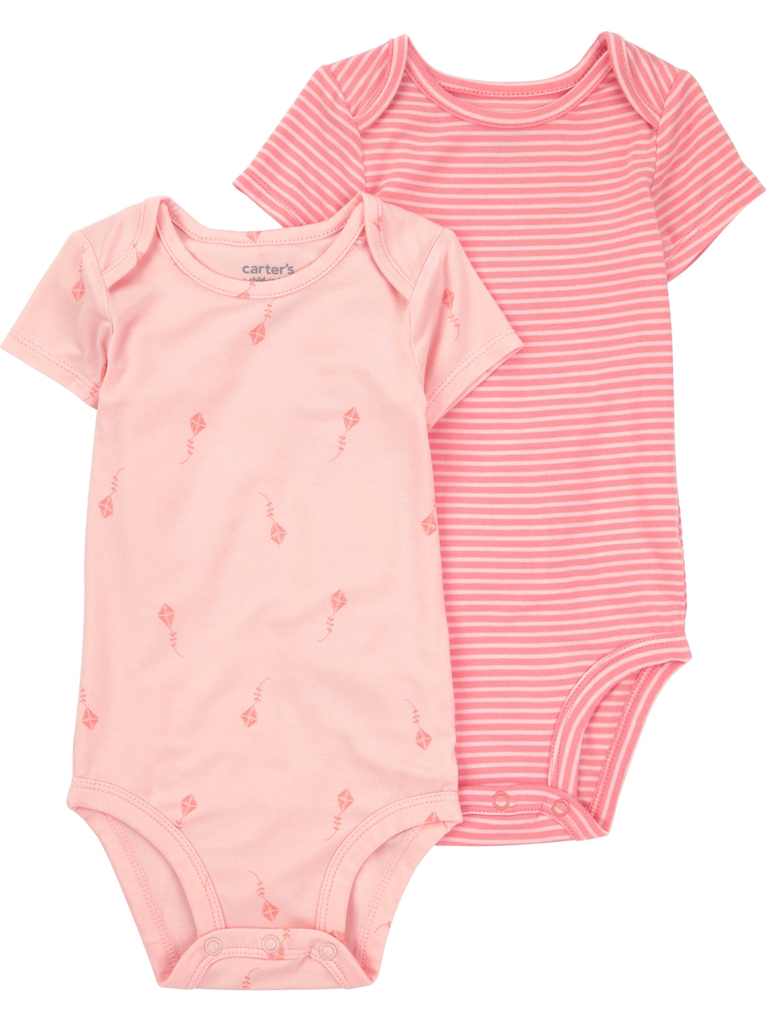 Carter's Child of Mine Baby ComfySoft Bodysuit, 2-Pack, Sizes Preemie-18 Months