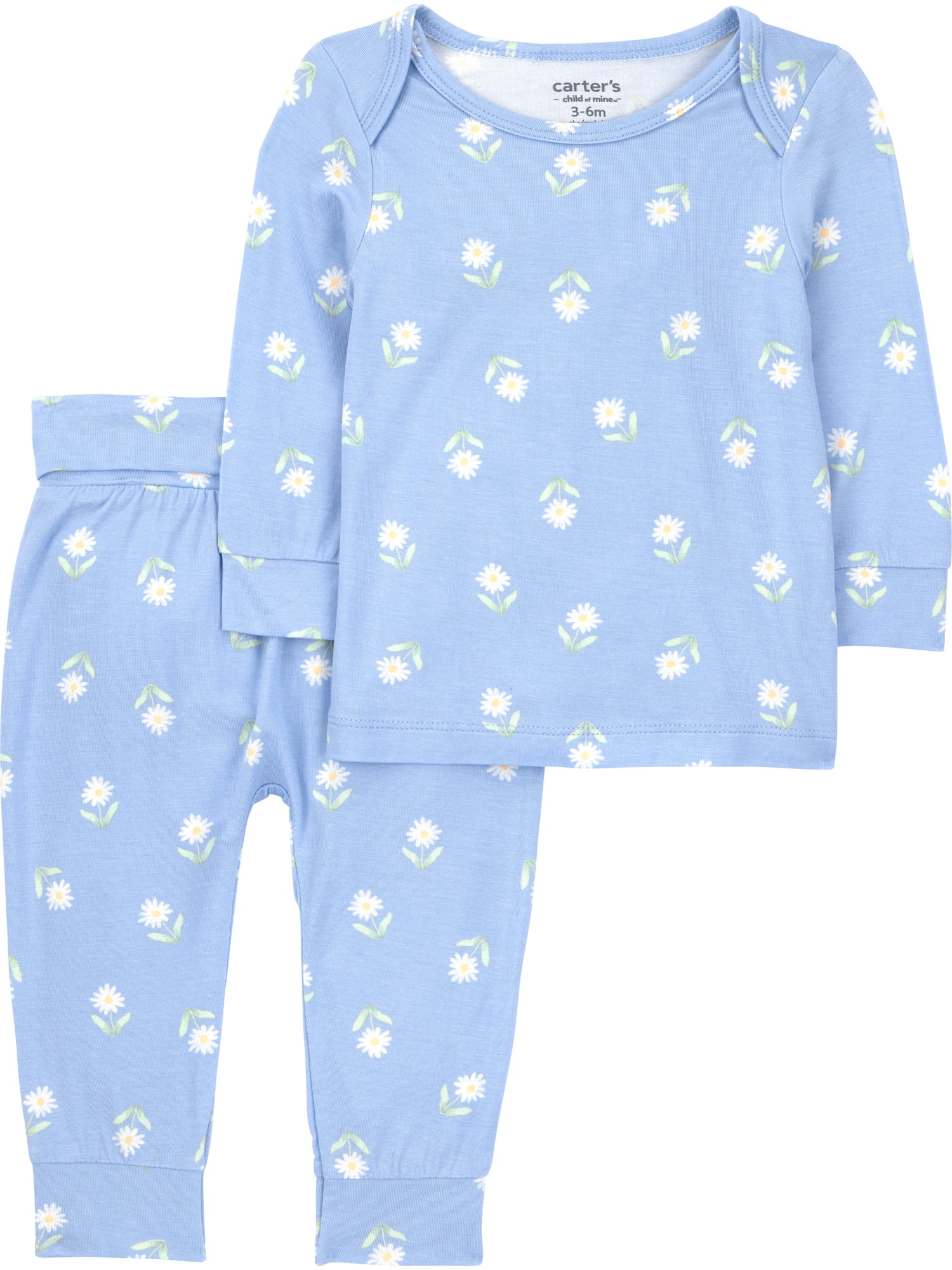Carter's Child of Mine Baby ComfySoft Outfit Set, 2-Piece Sizes Preemie-12 Months