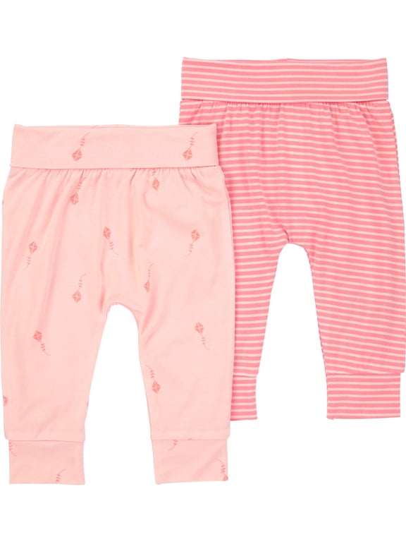 Baby ComfySoft Pants, 2-Pack, Sizes Preemie-18 Months