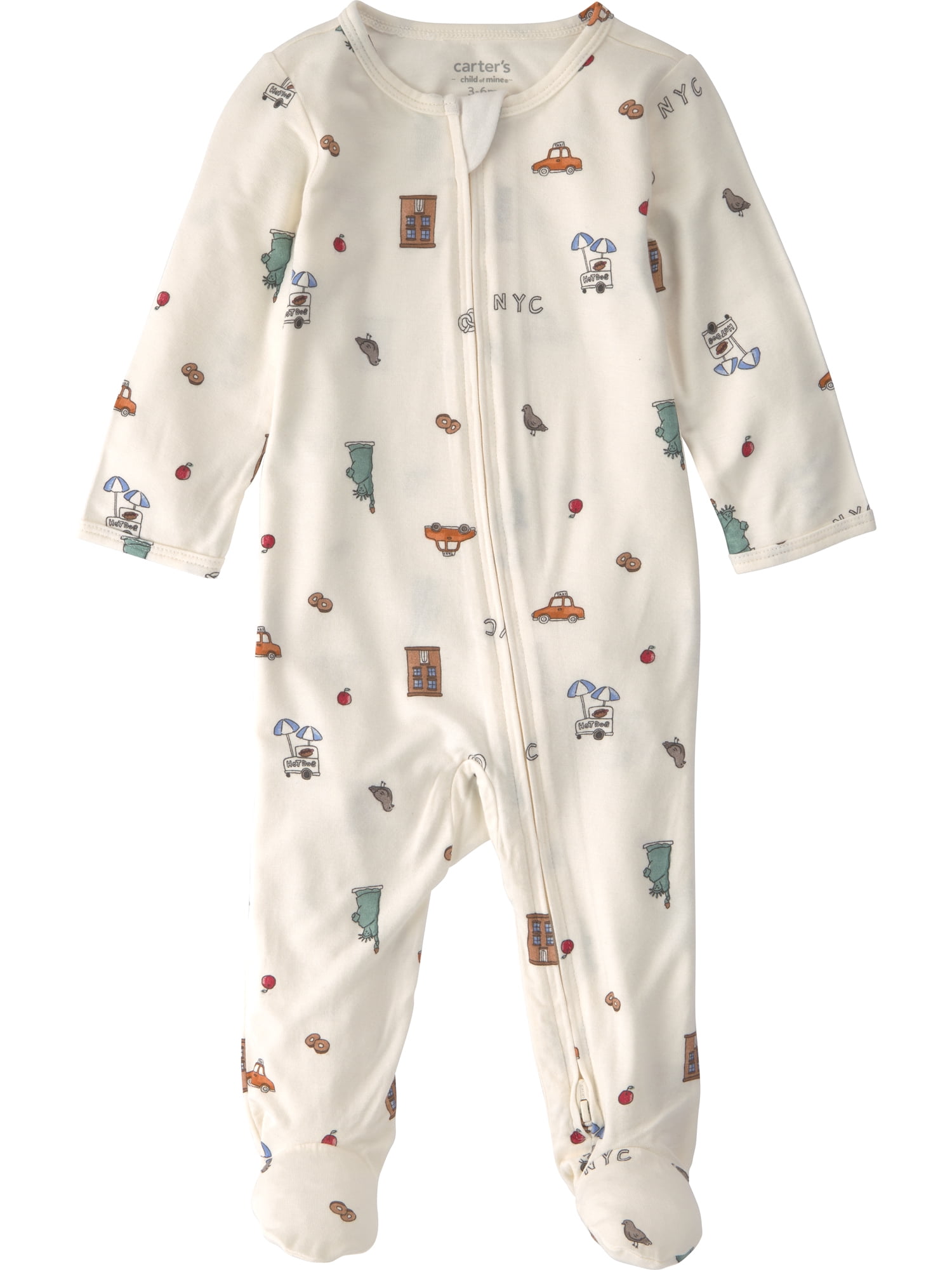 Carter's Child of Mine Baby ComfySoft Sleep 'N Play, Sizes, Preemie-6/9 Months