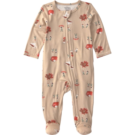 Carter's Child of Mine Baby ComfySoft Thanksgiving Sleep 'N Play, Sizes, Preemie-6/9 Months