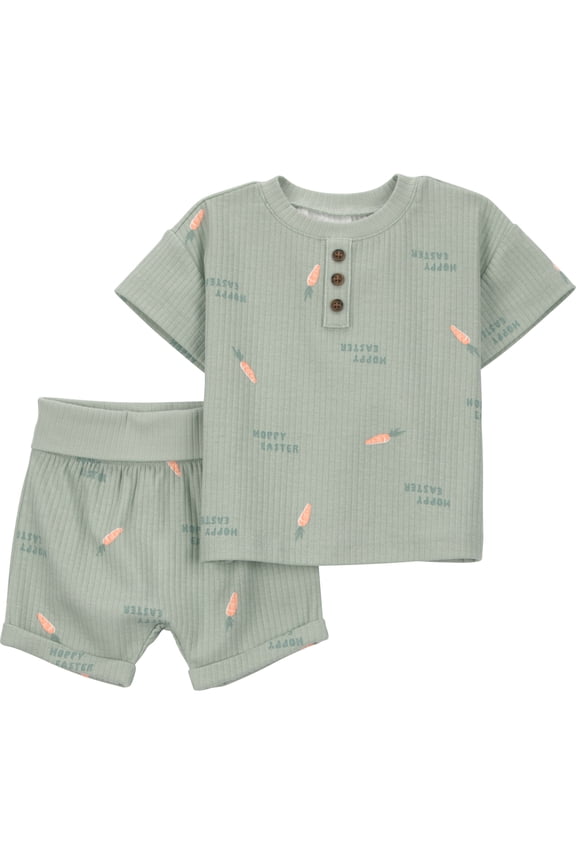 Baby Easter Outfit Set, 2-Piece, Sizes 0/3-24 Months