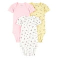 thumbnail image 1 of Carter's Child of Mine Baby Bodysuits, 3-Pack, Sizes Preemie-18 Months, 1 of 6