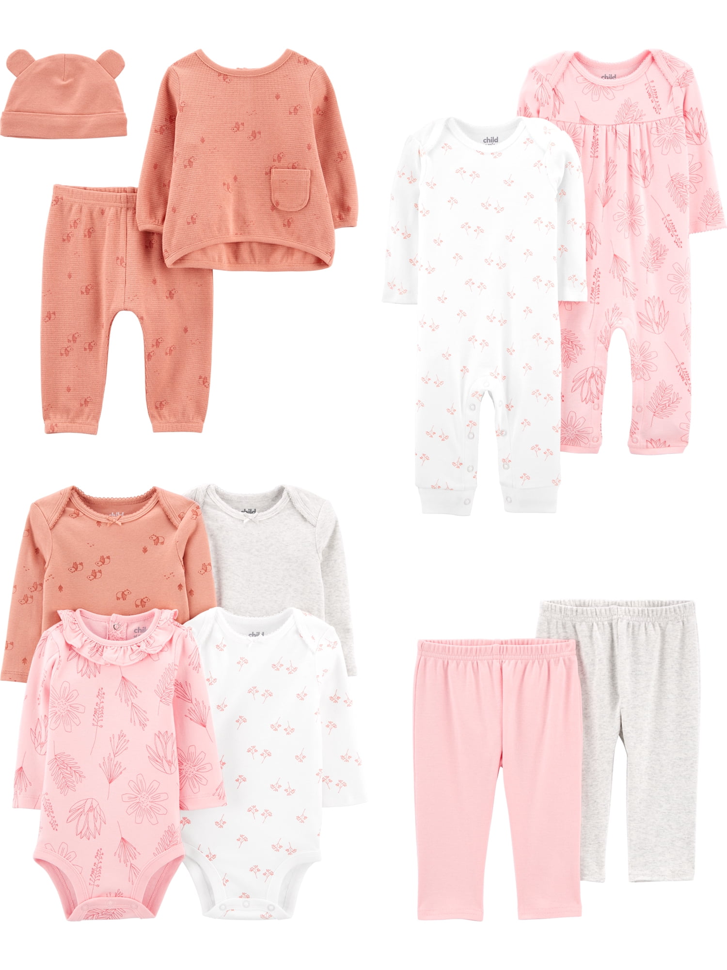 Newborn Baby Girl Coming Home Outfit Set | Baby Be Mine