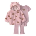 thumbnail image 1 of Carter's Child of Mine Baby Girl Cardigan Outfit Set, 3-Piece, Sizes 0/3-24 Months, 1 of 7