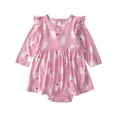 thumbnail image 1 of Carter's Child of Mine Baby Girl ComfySoft Dress, Sizes Preemie-12 Months, 1 of 6
