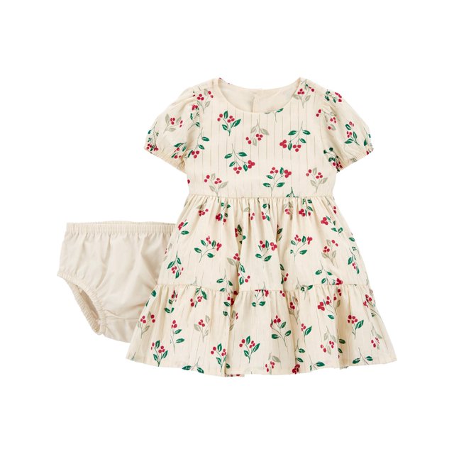 Carter's Child of Mine Baby Girl Dress, 2Piece, Sizes 0/324 Months