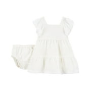 CARTER'S CHILD OF MINE Baby Girl Dress, 2-Piece, Sizes 0/3-24 Months