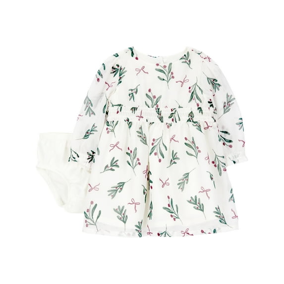 Carter's Child of Mine Baby Girl Dress, 2-Piece, Sizes 0/3-24 Months