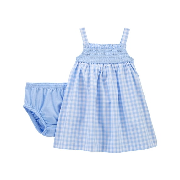 Carter's Child of Mine Baby Girl Dress, 2-Piece, Sizes 0/3-24 Months